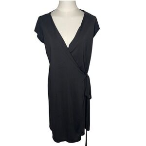 The Limited Y2K wrap dress, Medium, Vintage, Made in the USA, SZ M, LBD stretchy